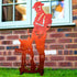 Lest We Forget Soldier Silhouette Military Statue Remembrance Day Sculpture Army Poppy Metal Art Laser Cut Figurine Veteran Tribute Memorial